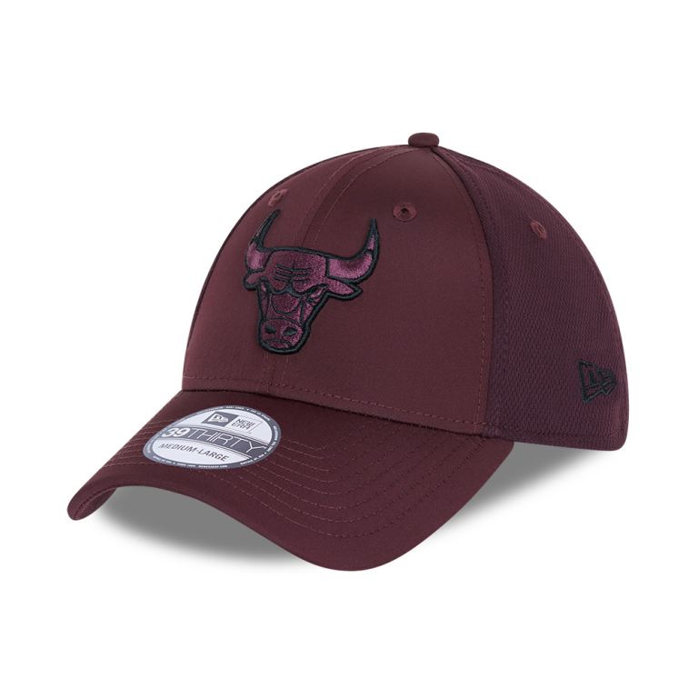 Gorras New Era 39thirty Rojos - Chicago Bulls Mesh Back Maroon 63192WDXA